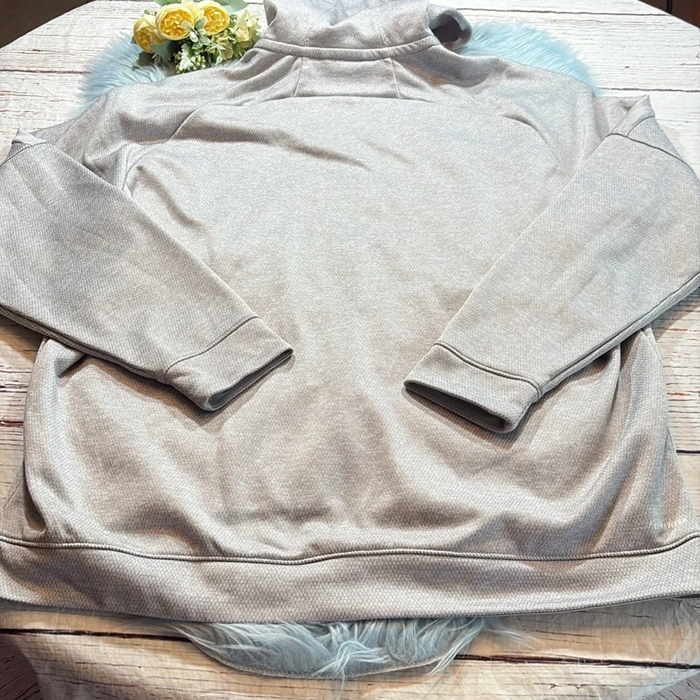 Adidas Red Orange Bowl Grey Full Zip Hoodie sz 2XL